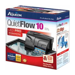 경제적 인 필터 펌프 – Aqueon QuietFlow 필터