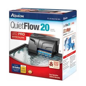 Aqueon QuietFlow 전력 필터