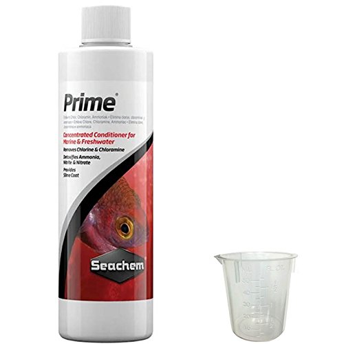 Seachem Prime, 500ml (50ml 계량 컵 번들 포함)