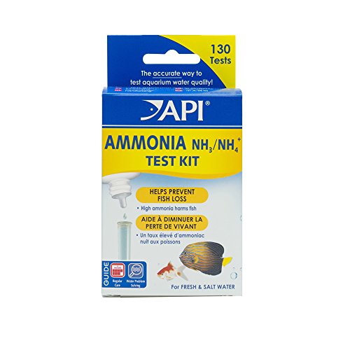 API AMMONIA 130- 테스트 담수 및 바닷물 수족관 물 테스트 키트